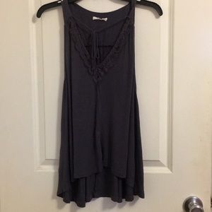 Lush Tops - Lush tie/lace detailed tank top ✨ Lush Tops - Lush tie/lace detailed tank top ✨